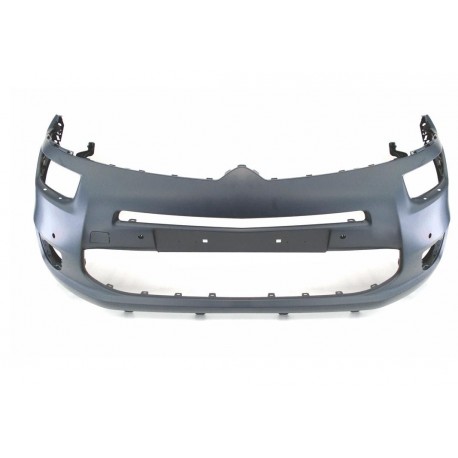 Paraurti anteriore verniciabile con fori lavafari e sensori
