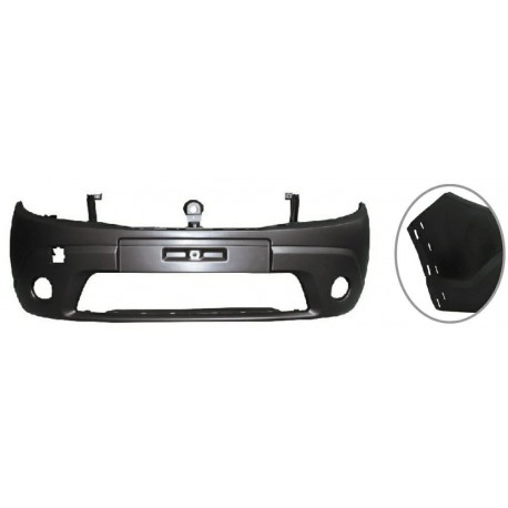 Paraurti anteriore con fori fendinebbia