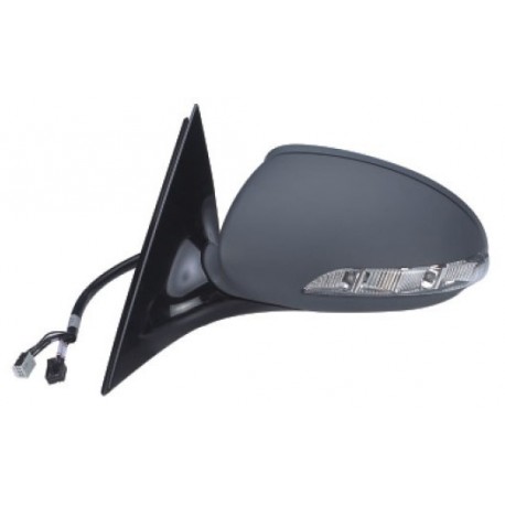 Retrovisore elettrico termico asferico con freccia con memoria con luce di cortesia verniciabile 13 pin sx