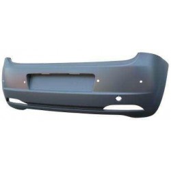 Paraurti posteriore verniciabile con fori sensori