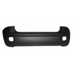 Paraurti posteriore nero