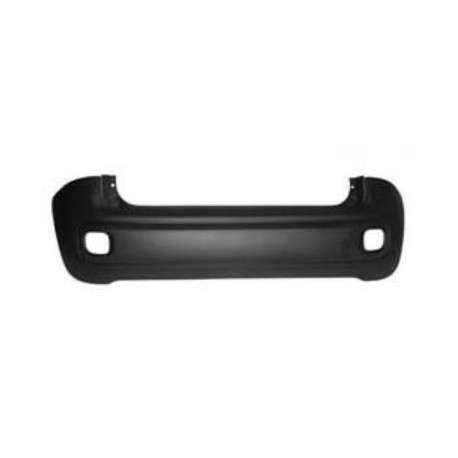 Paraurti posteriore nero