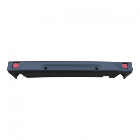 Paraurti posteriore centrale con fori sensori