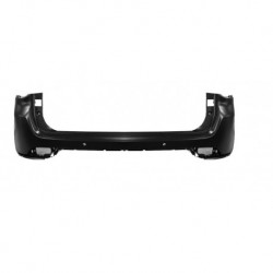 Paraurti posteriore verniciabile con fori park distance control e telecamera