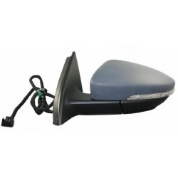 Retrovisore elettrico termico asferico con freccia verniciabile 6 pin sx