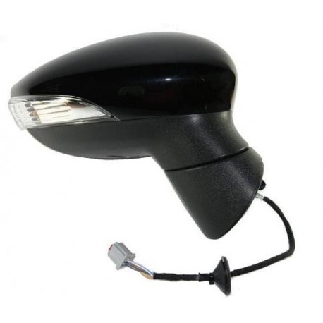 Retrovisore elettrico termico asferico con freccia verniciabile dx