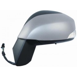 Retrovisore elettrico termico asferico con sonda con freccia verniciabile 9 pin sx