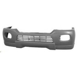 Paraurti anteriore verniciabile con fori fendinebbia e giroparafango