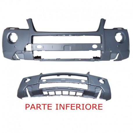 Paraurti anteriore verniciabile con fori park distance control versione AMG