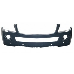 Paraurti anteriore verniciabile con fori lavafari e sensori