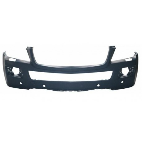 Paraurti anteriore verniciabile con fori lavafari e sensori