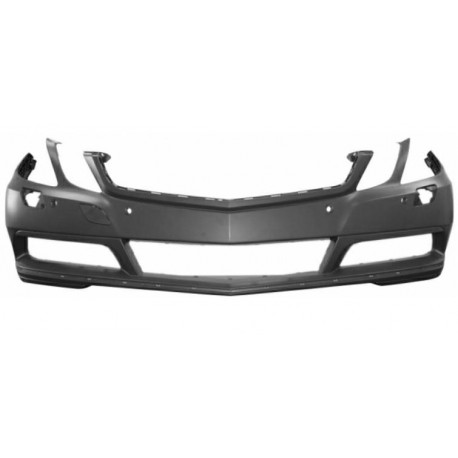 Paraurti anteriore verniciabile con fori lavafari e park distance control e park assist e luce diurna led