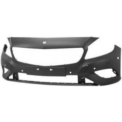 Paraurti anteriore verniciabile con fori lavafari e 6 fori sensori