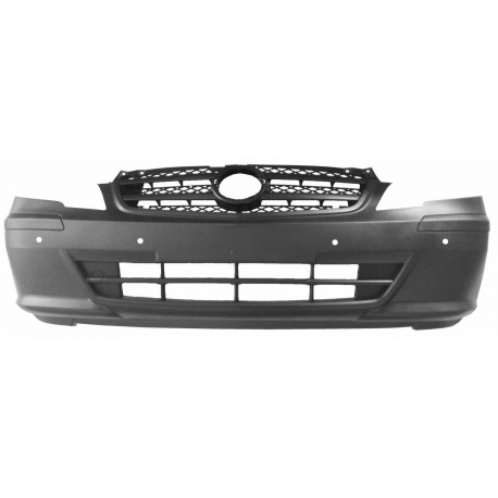 Paraurti anteriore verniciabile con fori sensori
