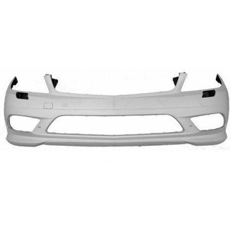 Paraurti anteriore verniciabile con fori lavafari versione AMG