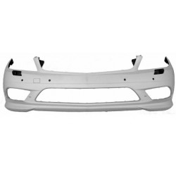 Paraurti anteriore verniciabile con fori lavafari e park distance control e park assist versione AMG