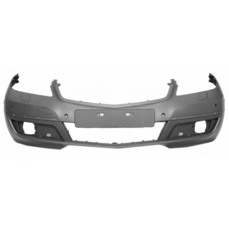 Paraurti anteriore verniciabile con fori lavafari e sensori versione Avantgarde