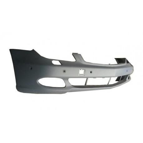 Paraurti anteriore verniciabile con fori lavafari e sensori
