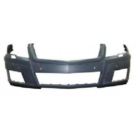 Paraurti anteriore verniciabile con fori lavafari e sensori