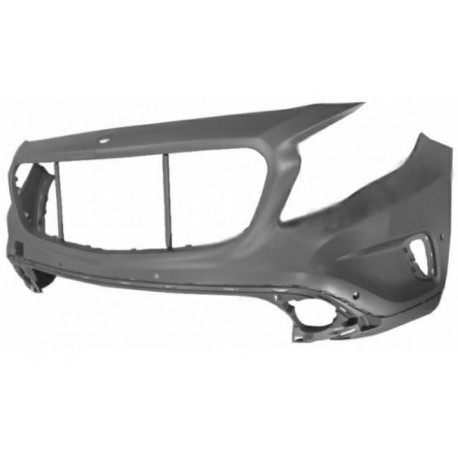 Paraurti anteriore verniciabile con fori sensori