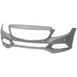 Paraurti anteriore verniciabile con fori park distance control e park assist