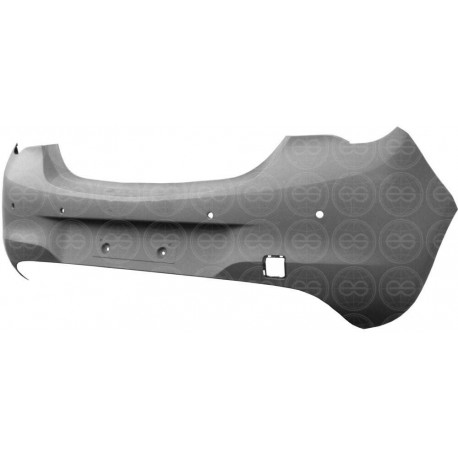 Paraurti posteriore verniciabile bicolore