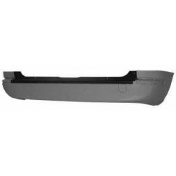 Paraurti posteriore parzialmente verniciabile