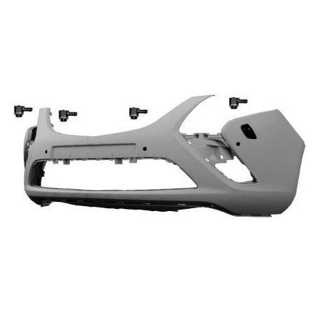 Paraurti anteriore con fori lavafari completo di 4 sensori