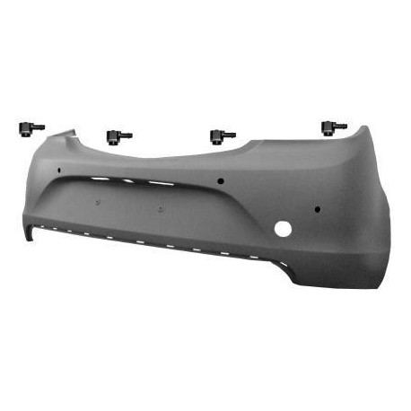 Paraurti posteriore verniciabile completo di 4 sensori