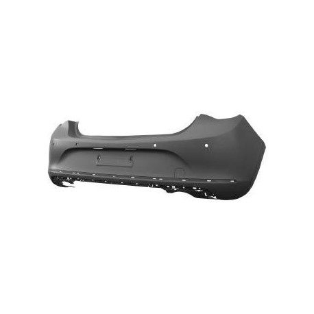 Paraurti posteriore verniciabile con 4 fori sensori