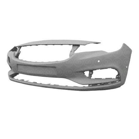 Paraurti anteriore verniciabile con 4 fori sensori