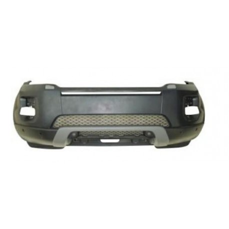 Paraurti anteriore verniciabile con fori lavafari sensori e telecamera