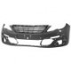 Paraurti anteriore verniciabile con fori fendinebbia lavafari e 4 fori sensori
