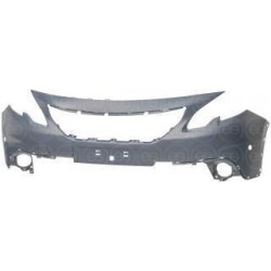 Paraurti anteriore verniciabile con sensori e fori giroparafango