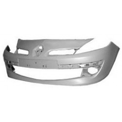 Paraurti anteriore verniciabile con fori fendinebbia con parafango bombato