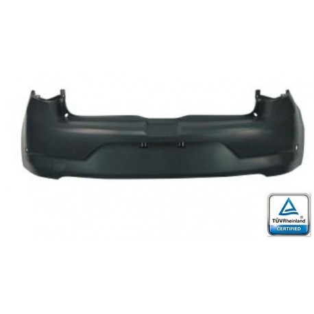 Paraurti posteriore verniciabile con fori park distance control