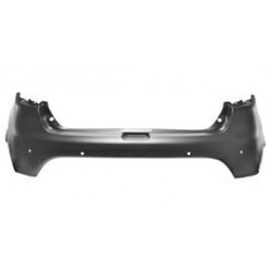 Paraurti posteriore verniciabile con 4 fori park distance control e tracce park assist