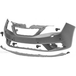 Paraurti anteriore verniciabile con fori lavafari completo di 4 sensori