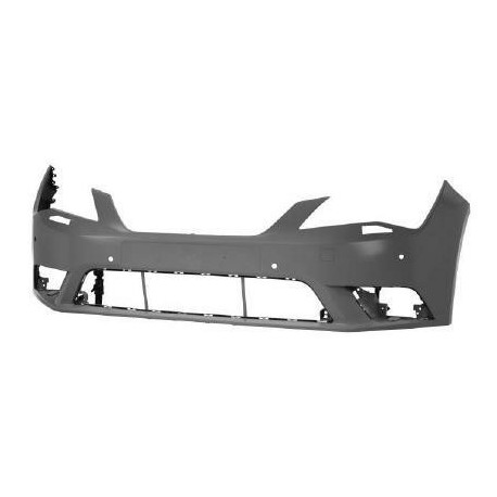 Paraurti anteriore verniciabile con fori lavafari e 4fori sensori