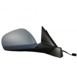 Retrovisore elettrico termico blu con sonda verniciabile dx