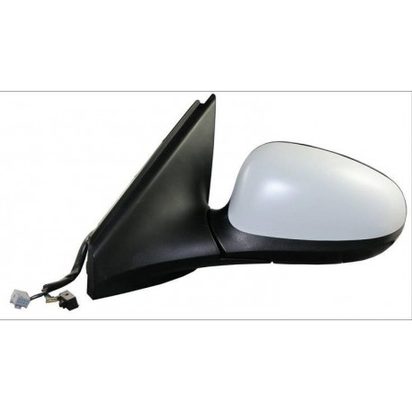 Retrovisore elettrico termico blu verniciabile sx