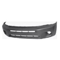 Paraurti anteriore grigio con fori marmitta