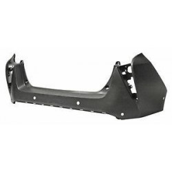 Paraurti posteriore verniciabile con fori park distance control e park assist