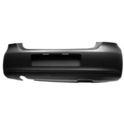 Paraurti posteriore verniciabile con foro marmitta grande