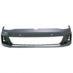 Paraurti anteriore verniciabile con fori park distance control con tracce fori lavafari e park assist modelli GTI - GTD