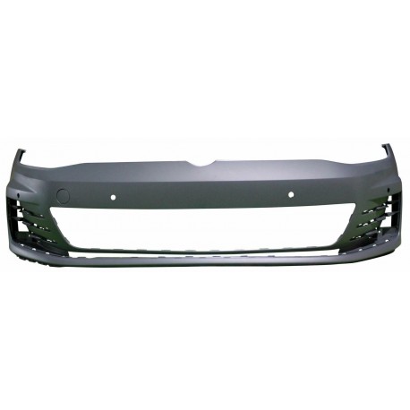 Paraurti anteriore verniciabile con fori park distance control con tracce fori lavafari e park assist modelli GTI - GTD