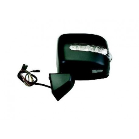 Retrovisore elettrico termico con freccia a led e luce di cortesia con memoria verniciabile asferico sx