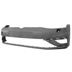 Paraurti anteriore verniciabile con fori lavafari e tracce park distance control e park assist