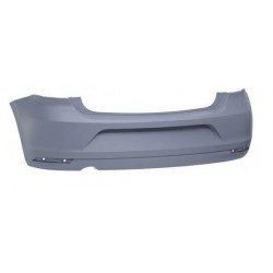 Paraurti posteriore verniciabile con foro marmitta grande