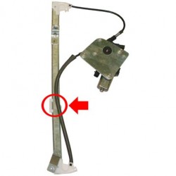 Alzacristalli elettrico posteriore sinistro